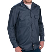 48%OFF メンズワークシャツ ディッキーズツイルワークシャツ - 長袖（男性用） Dickies Twill Work Shirt - Long Sleeve (For Men)画像